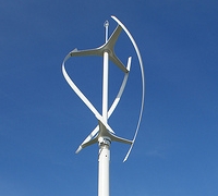 3000W 220V Vertikal Windkraftanlage Windrad Spiral Windgenerator