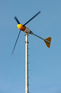 Kleinwindkraftanlage von Bergey mit USA-Zertifizierung