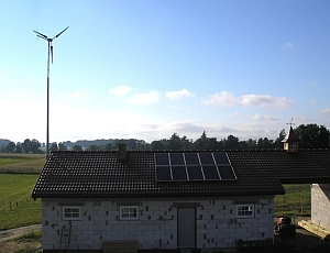 Wind-PV-Hybridsystem