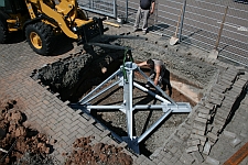 Stahl-Fundament Kleinwindanlage