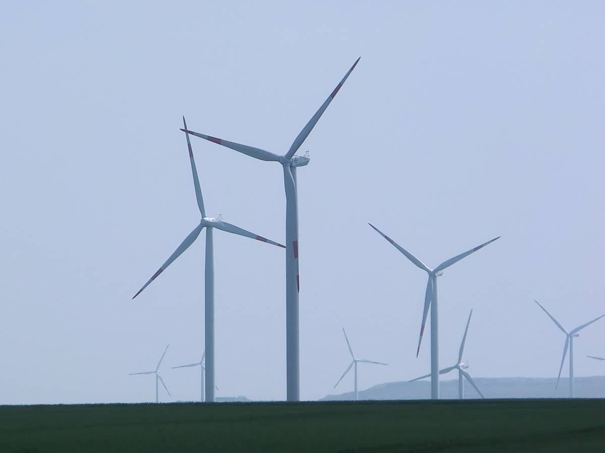 Windpark - Windenergie-Anlagen