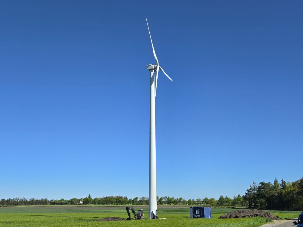 100 kW Kleinwindkraftanlage